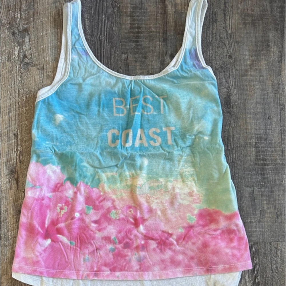 Hollister Multicolor Tie-Dye Tank Top